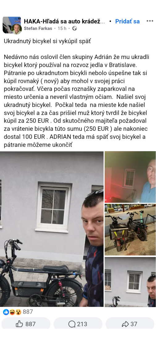 Rozváža kukuričky alebo kebab